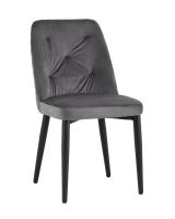 Стул Эмма велюр серый. Фото №1