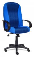 Компьютерное кресло СН833 ткань/сетка, синий/синий, 2601/10. Фото №1