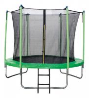 Батут AL-in180 1800 мм, зеленый, черный
