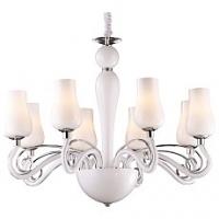 Подвесная люстра Arte Lamp Biancaneve A8110LM-8WH. Фото №1