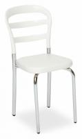 Стул Izmir (Mod.10) металл,,пластик,экокожа , 38*40*90, белый (поставляется только по 4 шт) фото Стул Izmir (Mod.10) металл,,пластик,экокожа , 38*40*90, белый (поставляется только по 4 шт). Фото №1