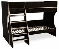 Кровать двухъярусная Р438 Капризун 3, древесина коричневая светлая дуб фото Кровать двухъярусная Р438 Капризун 3, древесина коричневая светлая дуб. Фото №1