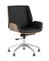 Кресло офисное TopChairs Crown черное фото Кресло офисное TopChairs Crown черное. Фото №1