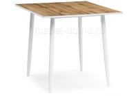 Стол деревянный Джиан дуб вотан / белый фото Стол деревянный Джиан дуб вотан / белый