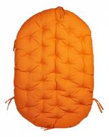 23/02 Матрац для кресла Мамасан ткань, оранжевый, С 23 фото 23/02 Матрац для кресла Мамасан ткань, оранжевый, С 23. Фото №1