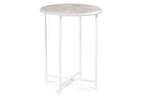 Журнальный стол, Грейс мрамор серый / белый фото Журнальный стол, Грейс мрамор серый / белый. Фото №1