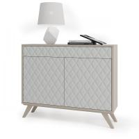 Узкая тумба NORA 3044.6 Arena mate/Gris