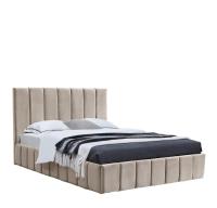 Кровать 8855 бежевая (1400X2000) фото Кровать 8855 бежевая (1400X2000). Фото №1