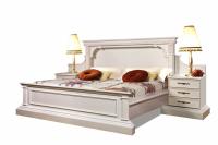 Кровать 2-х спальная Верона -27 М (180) с двумя тумбами (без основания)