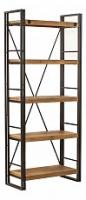 Стеллаж Secret De Maison CITY ( mod. CTY L04-80 ) металл/дерево акация, 80х35х190см, коричневый дым (smoke brown B034) фото Стеллаж Secret De Maison CITY ( mod. CTY L04-80 ) металл/дерево акация, 80х35х190см, коричневый дым (smoke brown B034). Фото №1