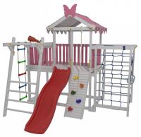 Комплекс игровой ДК2Р, розовый, серый. Фото №1