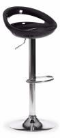 Стул барный VIKA (mod. KY806) металл/пластик, 46*40*77-98 см, черный/хром (поставляется по 2 шт). Фото №1