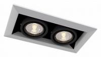 Встраиваемый светильник Maytoni Metal Modern DL008-2-02-W. Фото №1