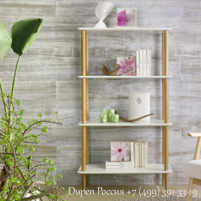 Стеллаж DUPEN SH-900 Белый полуматовый. Фото №2