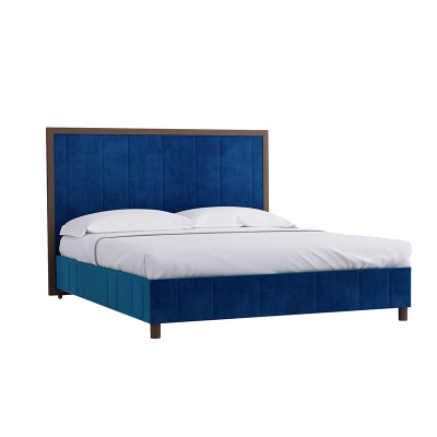 Кровать с ортопедическим основанием и ящиком 1.8 Модерн Лайт Звездная ночь. Фото №2