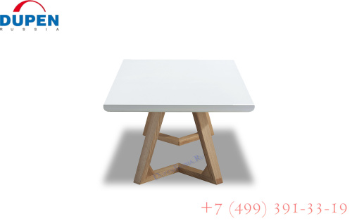 Стол журнальный J1692A Белый/Ясень. Фото №8