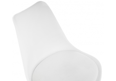 Стул деревянный Bonus белый. Фото