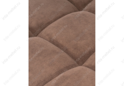 Барный стул Лофт ткань катания корица / черный матовый. Фото №4