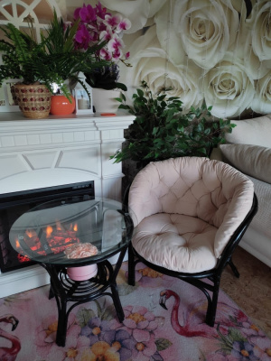 Подушка на кресло "Багама" авторская (однотонная) фото Подушка на кресло "Багама" авторская (однотонная). Фото №2