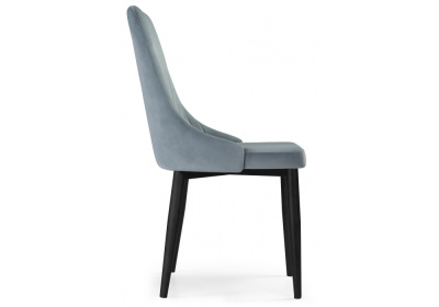 Стул Kora light blue / black фото Стул Kora light blue / black. Фото №3