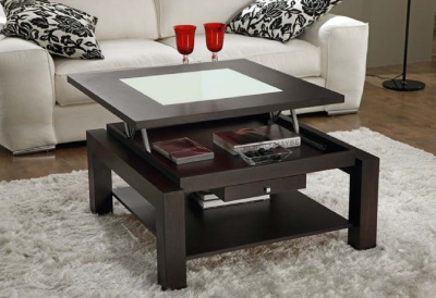 Журнальный стол квадратный 406 фото Журнальный стол квадратный 406. Фото №2