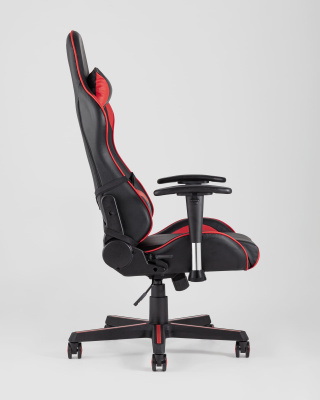 Кресло игровое TopChairs Racer черно-красное. Фото №4