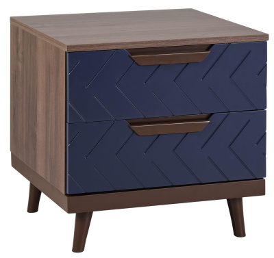 Стул Лоренс велюр синий. Фото №2