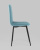 Стул Easy велюр пыльно-голубой фото Стул Easy велюр пыльно-голубой. Фото №4