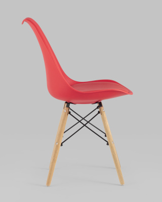 Стул Eames Soft красный. Фото