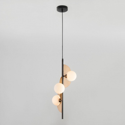 Подвесная люстра Eurosvet Futura 50143/3 золото/черный фото Подвесная люстра Eurosvet Futura 50143/3 золото/черный. Фото №2