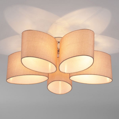 Потолочная люстра Eurosvet Elipse 60083/5 хром фото Потолочная люстра Eurosvet Elipse 60083/5 хром. Фото №2