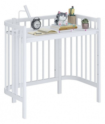 Кроватка Polini kids Simple 120, белый. Фото №4