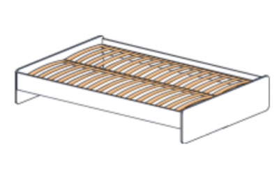 Кровать на каркасе Силуэт (1200 х 2000). Фото №2
