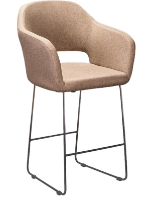 Кресло полубар Oscar Браун/Линк фото Кресло полубар Oscar Браун/Линк. Фото №2