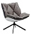 Дизайнерское кресло DC-1565D серое (GREY)