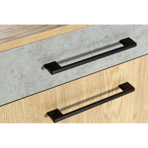 Тумба для обуви с ящиком Loft Дуб натур/Бетон. Фото №8