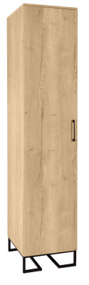 Шкаф одностворчатый Loft 45 см Дуб Натур. Фото №2