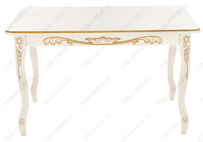 Стол деревянный Мауро патина золото. Фото №3