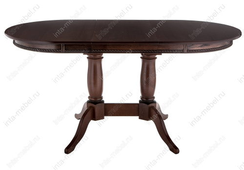 Стол деревянный Кантри 120 орех с коричневой патиной фото Стол деревянный Кантри 120 орех с коричневой патиной. Фото №5