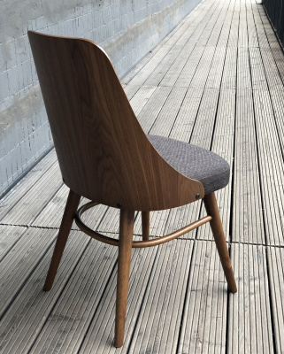 Стул Цюрих коричневый  орех. Фото №4