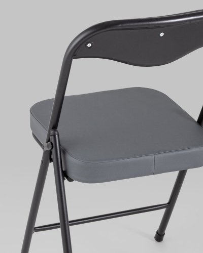 Стул складной ДЖОН серый. Фото №8