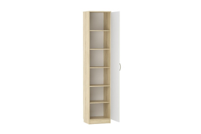 НМ 040.43 Ф Оливия Шкаф для посуды Фасад МДФ, Правый, Белое дерево, Дуб Сонома. Фото №2