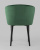 Стул с подлокотниками Нейтон велюр зеленый. Фото №6