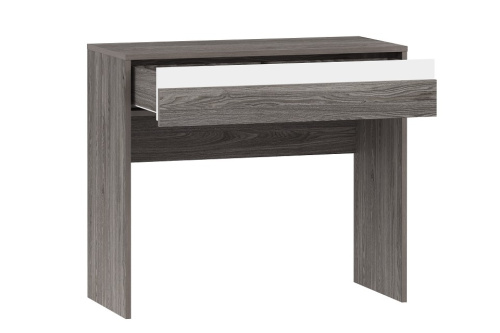 Стол туалетный Virginia НМ 011.08, Белый Скандинавский/Ясень Анкор темный. Фото №2