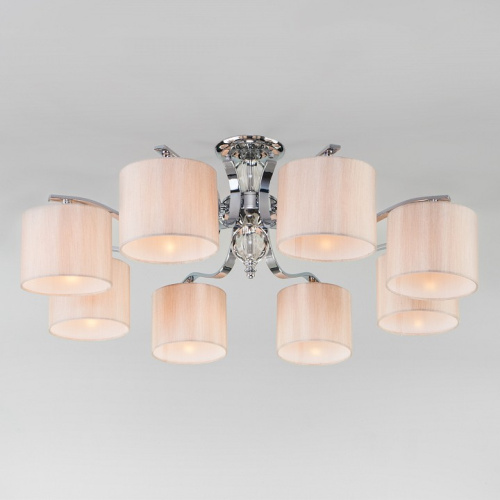 Потолочная люстра Eurosvet Shantel 60111/8 хром. Фото №1