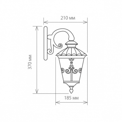 Светильник на штанге Elektrostandard Diadema a028001. Фото