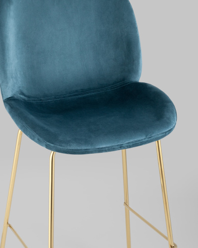 Стул барный Beetle со спинкой маренго фото Стул барный Beetle со спинкой маренго. Фото №9