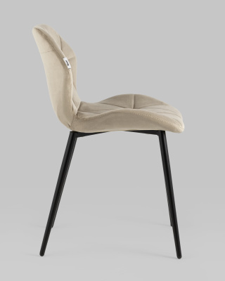 Стул Эдвин велюр капучино. Фото