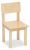 Стул Polini Kids Simple 105 S, коричневый фото Стул Polini Kids Simple 105 S, коричневый. Фото №1