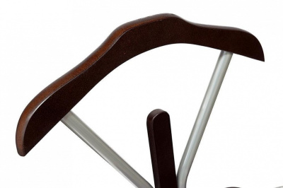 Вешалка CH-4089 дерево/хромированный металл, 48*28*108 см, Орех (Walnut) фото Вешалка CH-4089 дерево/хромированный металл, 48*28*108 см, Орех (Walnut). Фото №2